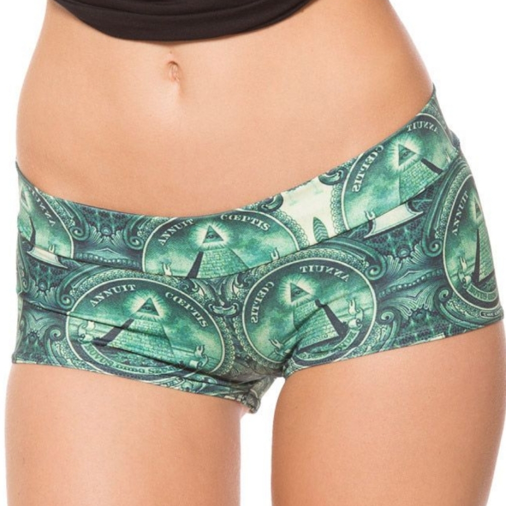 Blackmilk Dollar short shorts